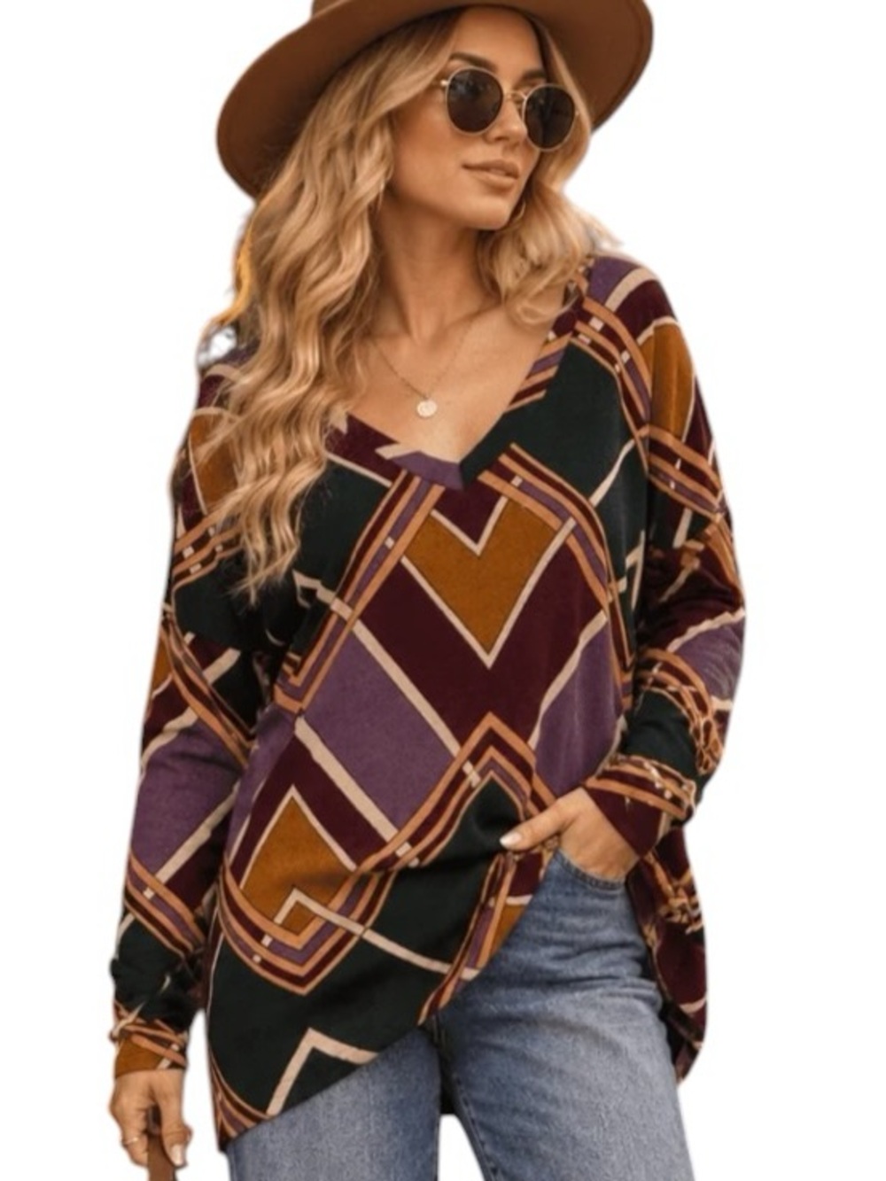 347: TWENTY SECOND NEW KNIT TOP MULTICOLOR